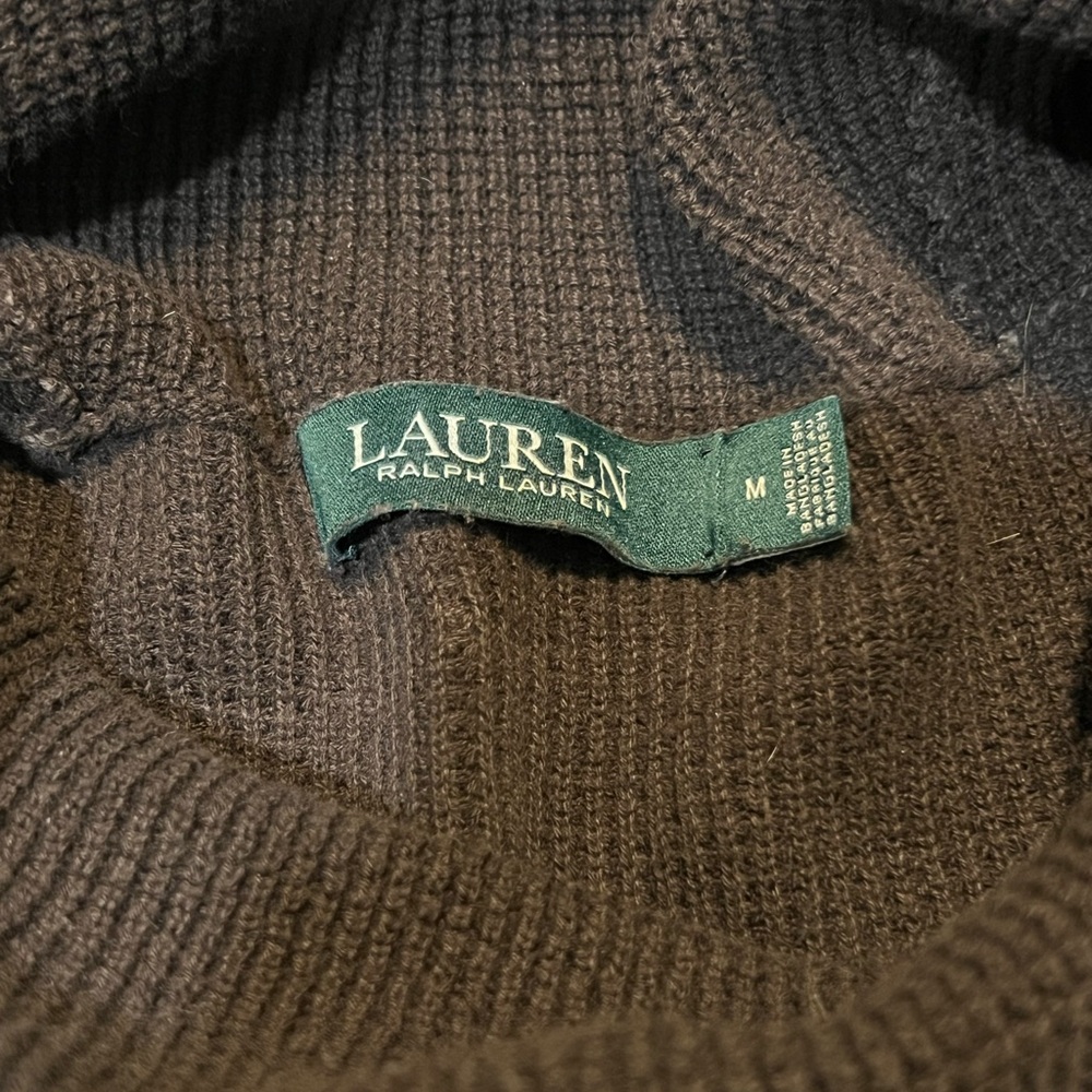 🤎Lauren Ralph Lauren Cowl Neck Pullover🤎 - Picture 3 of 4